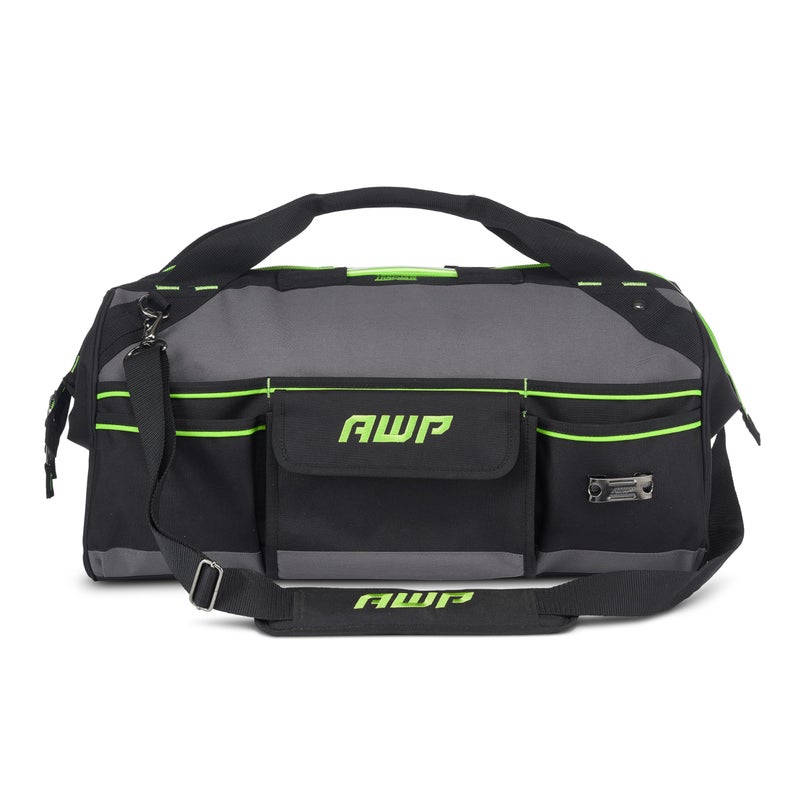 AWP TrapJaw Tool Bag 22 Inch | Wide-Open Easy Access Tool Bag with Molded Feet Base & Adjustable Shoulder Strap - Image 1