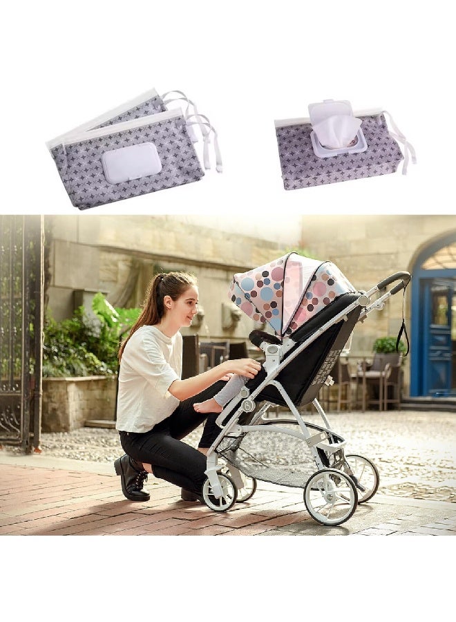 iHMeiju 4pcs Portable Baby Wipe Dispenser Set - Image 4