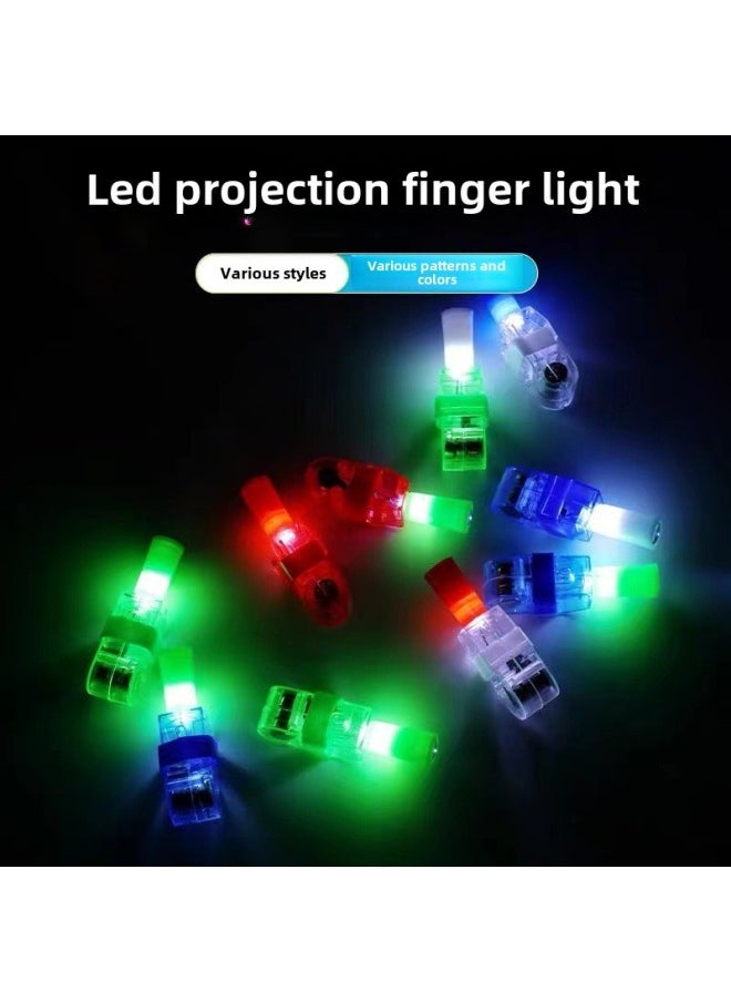 Generic - Ultraman Luminous Toy Finger Projection Lamp Boy Cartoon Pattern Flashlight Luminous Children's Day Gift-Color:My Little Pony-finger Lamp [highlight] - Image 1
