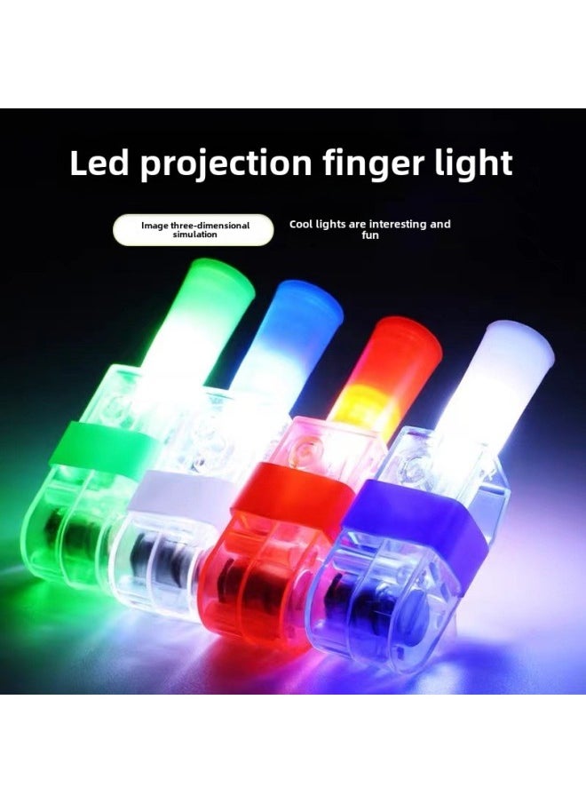 Generic - Ultraman Luminous Toy Finger Projection Lamp Boy Cartoon Pattern Flashlight Luminous Children's Day Gift-Color:My Little Pony-finger Lamp [highlight] - Image 1