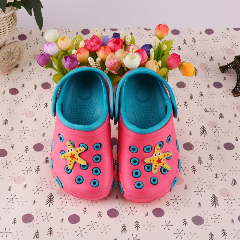 Summer New Children's Shoes Men's Wading Lightweight Breathable Sandals Beach Non-Slip Wear-Resistant Cute Children's Clogs Women's Shoes - Image 5