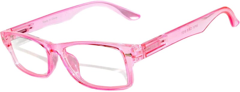 OWL Retro Fashion Style Narrow Rectangular Frame Clear Lens Eyeglasses - Image 1