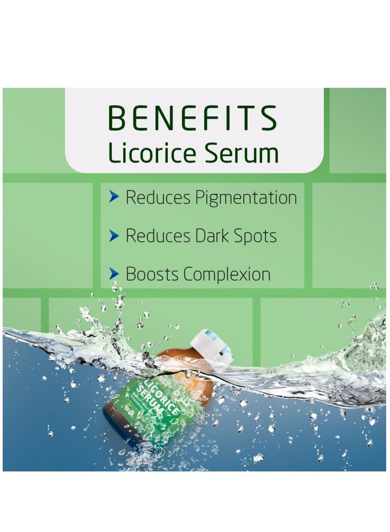 Kanza Licorice Root Cream & Serum Combo Licorice Root Cream for Face Hand & Feet Licorice Root Extract for Anti-Wrinkle Anti-Aging Dark Spot Removing Licorice Extract Skin Care Set - Image 5