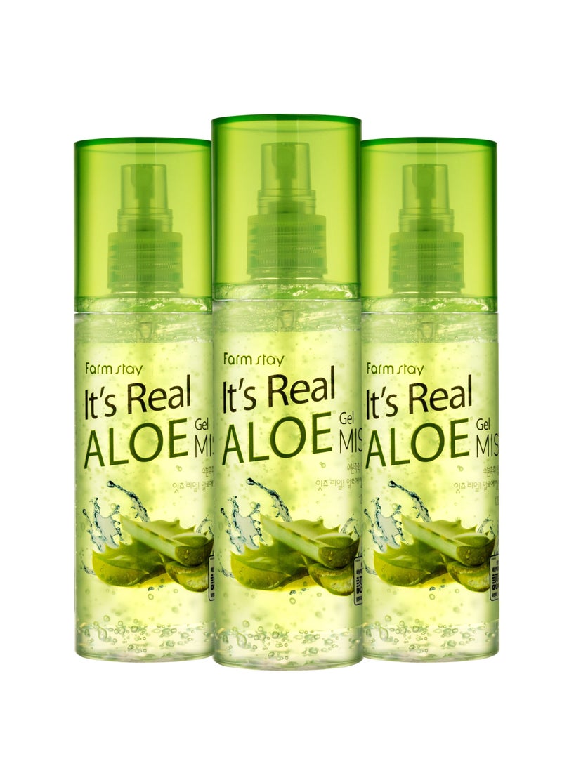 Farm Stay It’s Real Aloe Gel Mist 120ml  - Image 4
