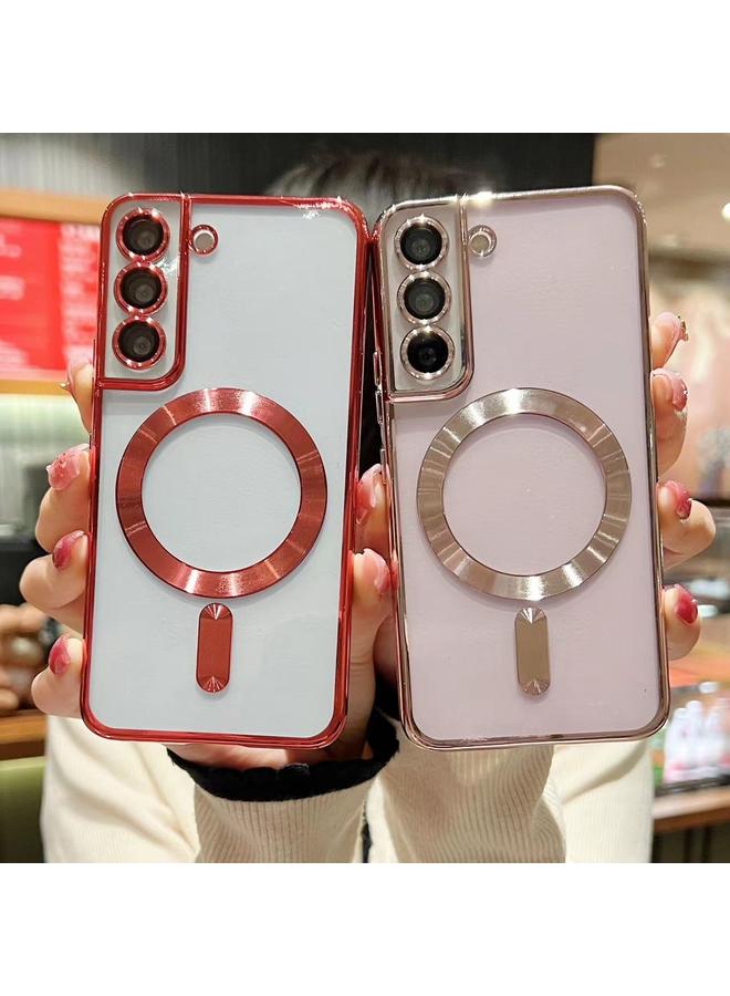 erorex Case For Samsung Galaxy S24+ 5G MagSafe Electroplating TPU Phone Case - Image 4