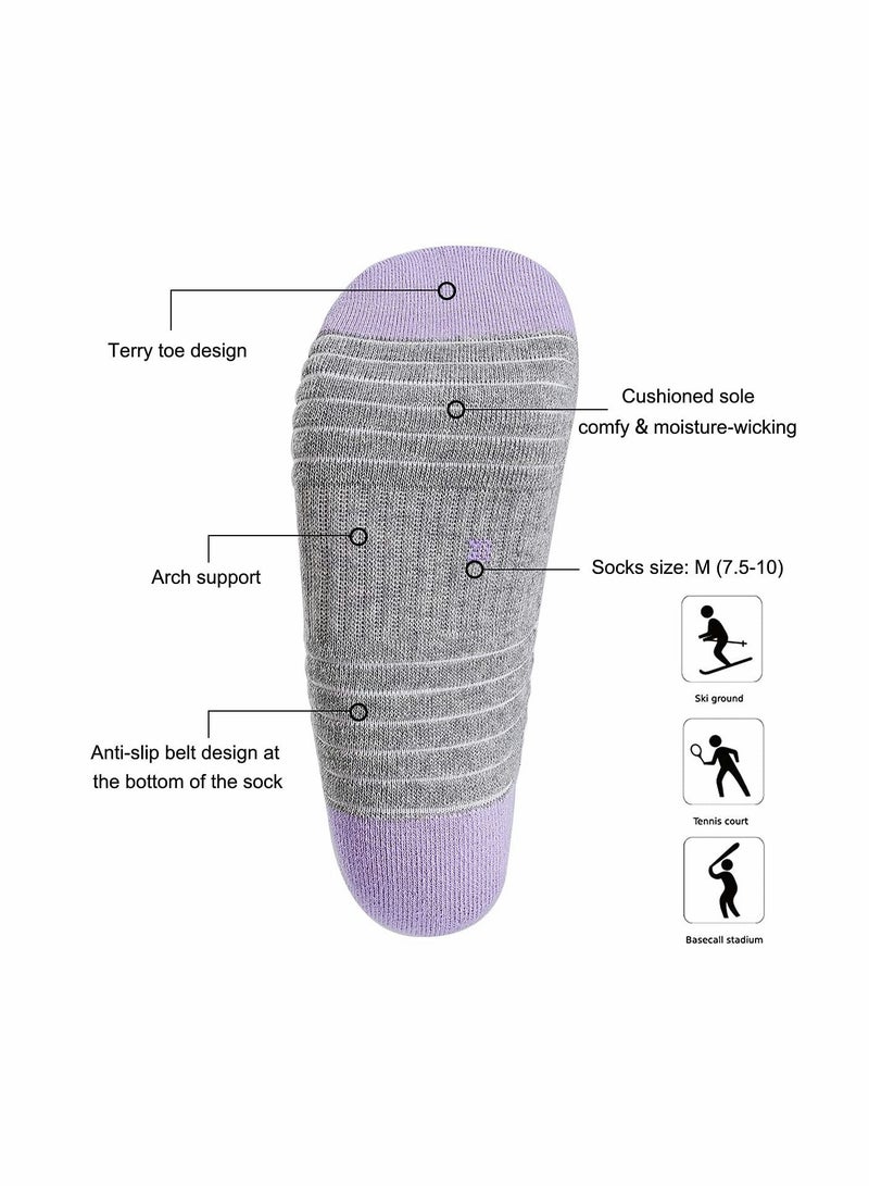 KASTWAVE Athletic Running Socks, Low Cut Cushion Running Socks Breathable Comfort - Image 3