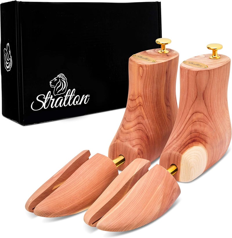 Stratton Boss Cedar Boot Tree For Men | Aromatic Red Cedar | Great Gift For Men! - Image 1