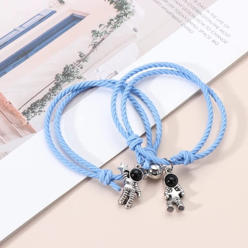 VIEN Attraction Star Magnetic Bracelets for Couples Jewelry Gifts Set for Couple Bestfriend Girlfriend Boyfriend Women Men - Image 4