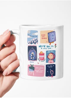 A special Ramadan printed ceramic mug for tea and coffee with a handle 11Oz