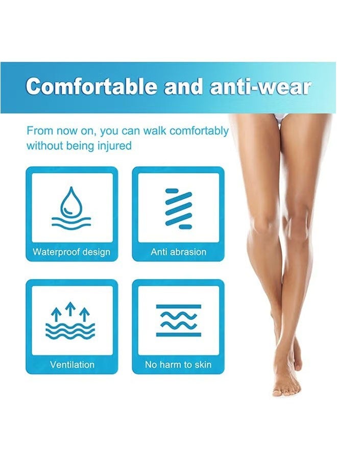 Generic 12 Pcs Thigh Inner Anti Chafing Sticker Paste Inner Thigh Anti Wear Patch Self Adhesive Wear Resistant Thigh Patch Disposable Ultra Thin Invisible Thigh Inner Anti Chafing Paste For Thigh Inner  - Image 4