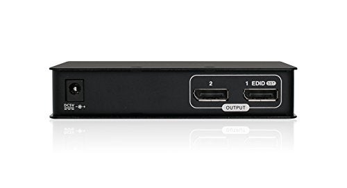 IOGEAR 2 Port DisplayPort 1.2 Multi-Monitor MST Video Splitter - 1 in x 2 Out - 4K @ 60HZ - GDPSP2 - Image 3