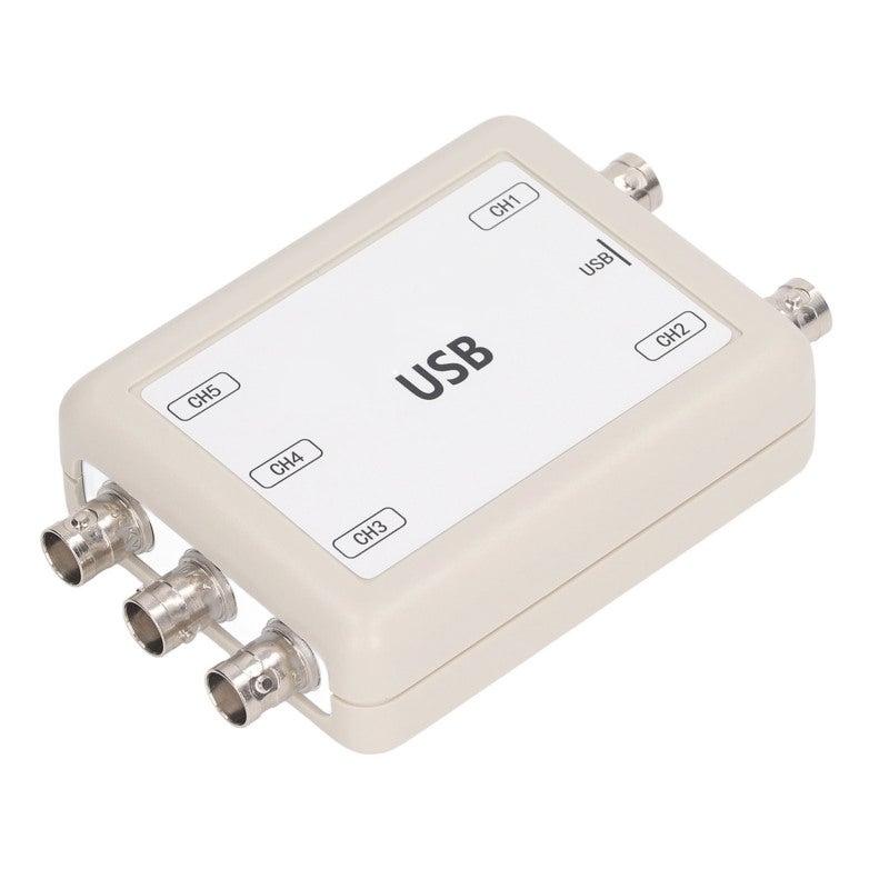 Virtual Oscilloscope: 5 Channel USB 2.0 Interface - Plug And Play Portable Design For Electronic Testing, Circuit Design, Long Term Monitoring - Image 4