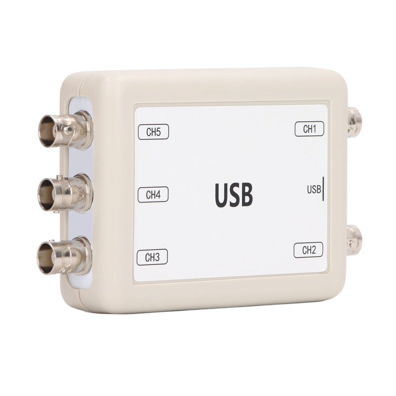 Virtual Oscilloscope: 5 Channel USB 2.0 Interface - Plug And Play Portable Design For Electronic Testing, Circuit Design, Long Term Monitoring - Image 3