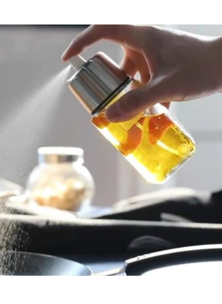 Premium Olive Oil Mister And Cooking Sprayer With Clog Free Filter And Glass Bottle - Image 2