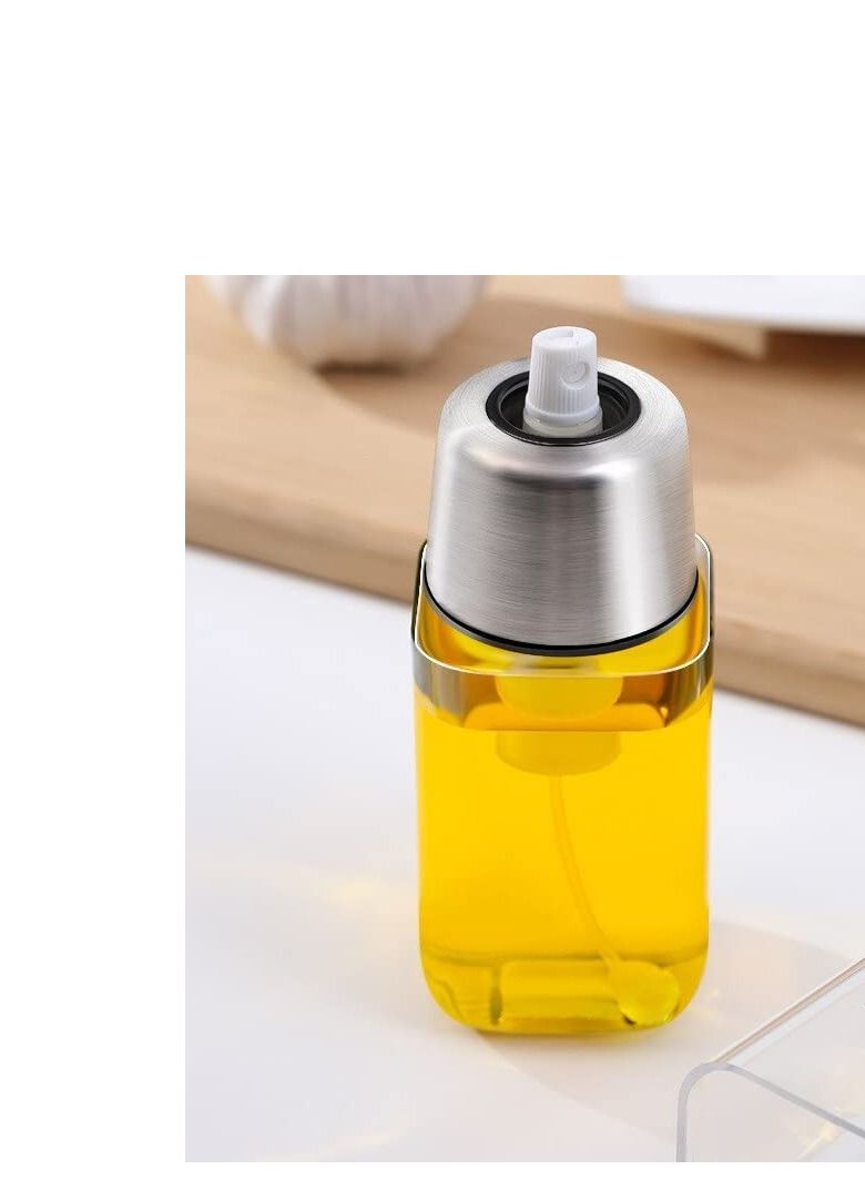 Premium Olive Oil Mister And Cooking Sprayer With Clog Free Filter And Glass Bottle - Image 3