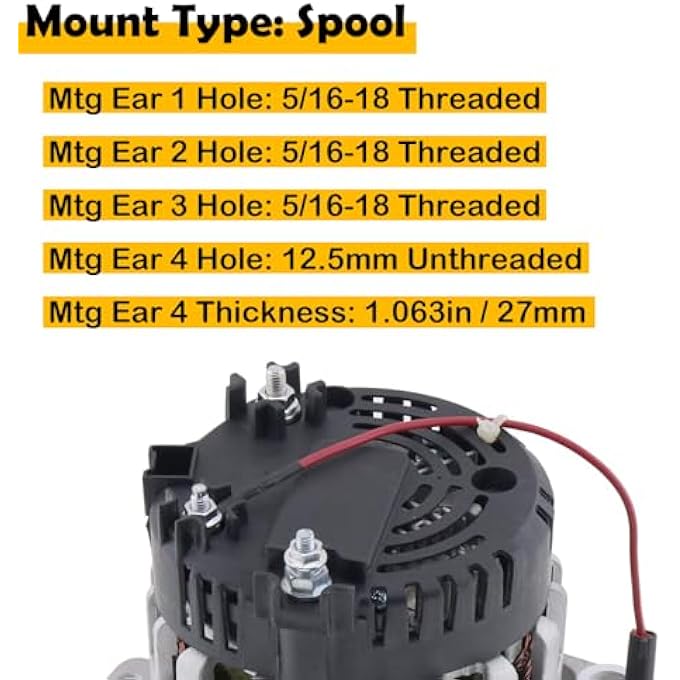 Elsoon New Alternator Generators 30-01114-06 30-01114-03 Compatible with Carrier - Image 1