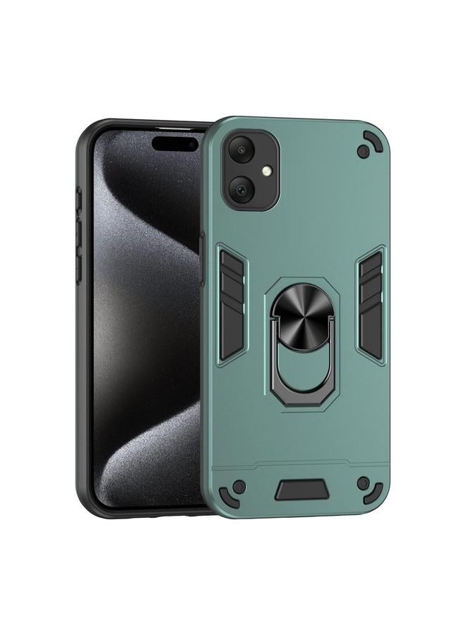 S-TOP Case For Samsung Galaxy A06 5G Shockproof Metal Ring Holder Phone Case - Image 1