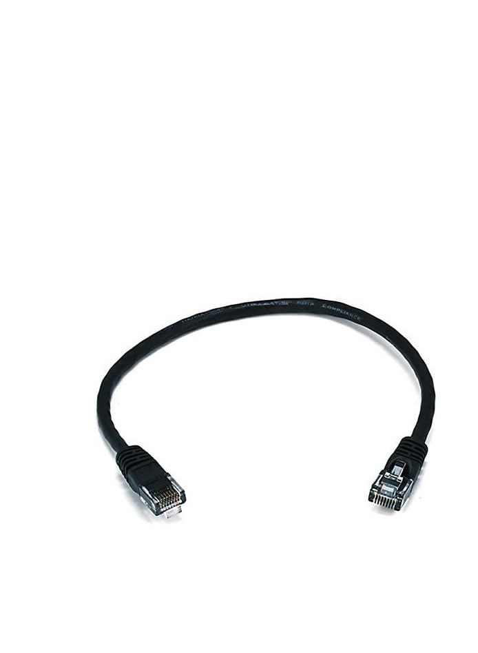 DKURVE 5 Pack Snagless 0.5M Short Cat6 Ethernet Cable Computer LAN Network Cord full copper Black  - Image 2