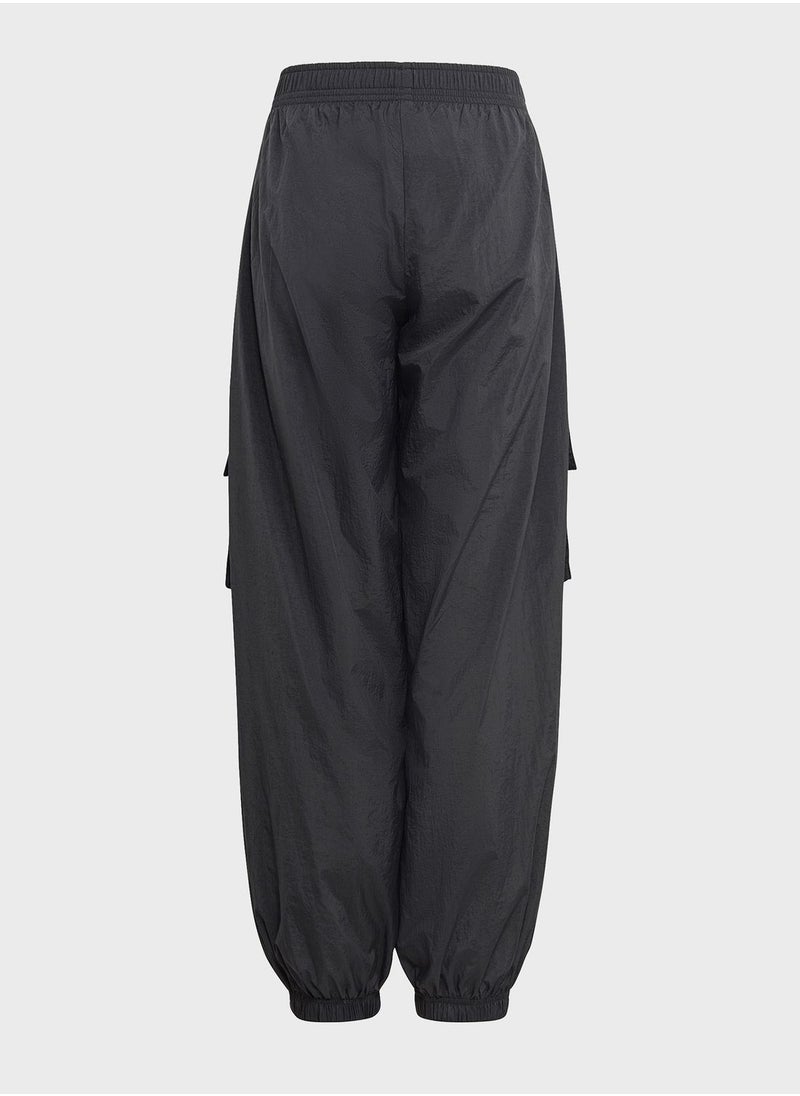Adidas - Dance Woven Cargo Tracksuit Bottoms Kids - Image 1