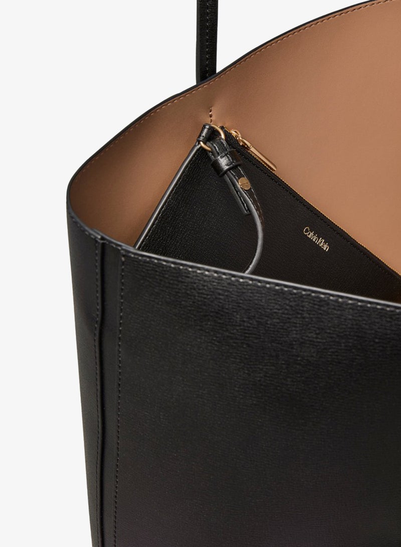 CALVIN KLEIN Foil Logo Tote Bag With Pouch - Image 3