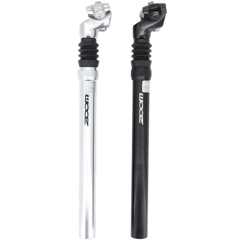 DJC Components DJC Bike Suspension Seatpost Shock Absorber Damper Rubber Seat Post 25.4 27.2 28.6 30.4 30.9 31.6 mm Lightweight Aluminum(31.6mm Black) - Image 1