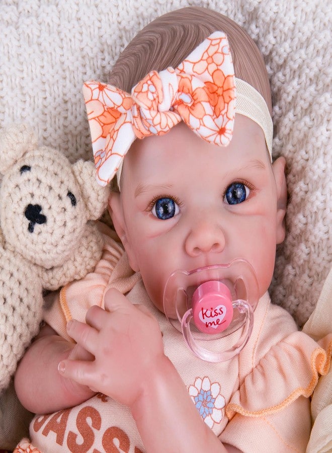 Aori Reborn Baby Dolls Girl Lifelike - Realistic 20-Inch Newborn Baby Girls with Poseable Limbs and Feeding Kit, Gift for Kids 3+, Pre-Parents, Grand-Parents, Collectors - Image 2
