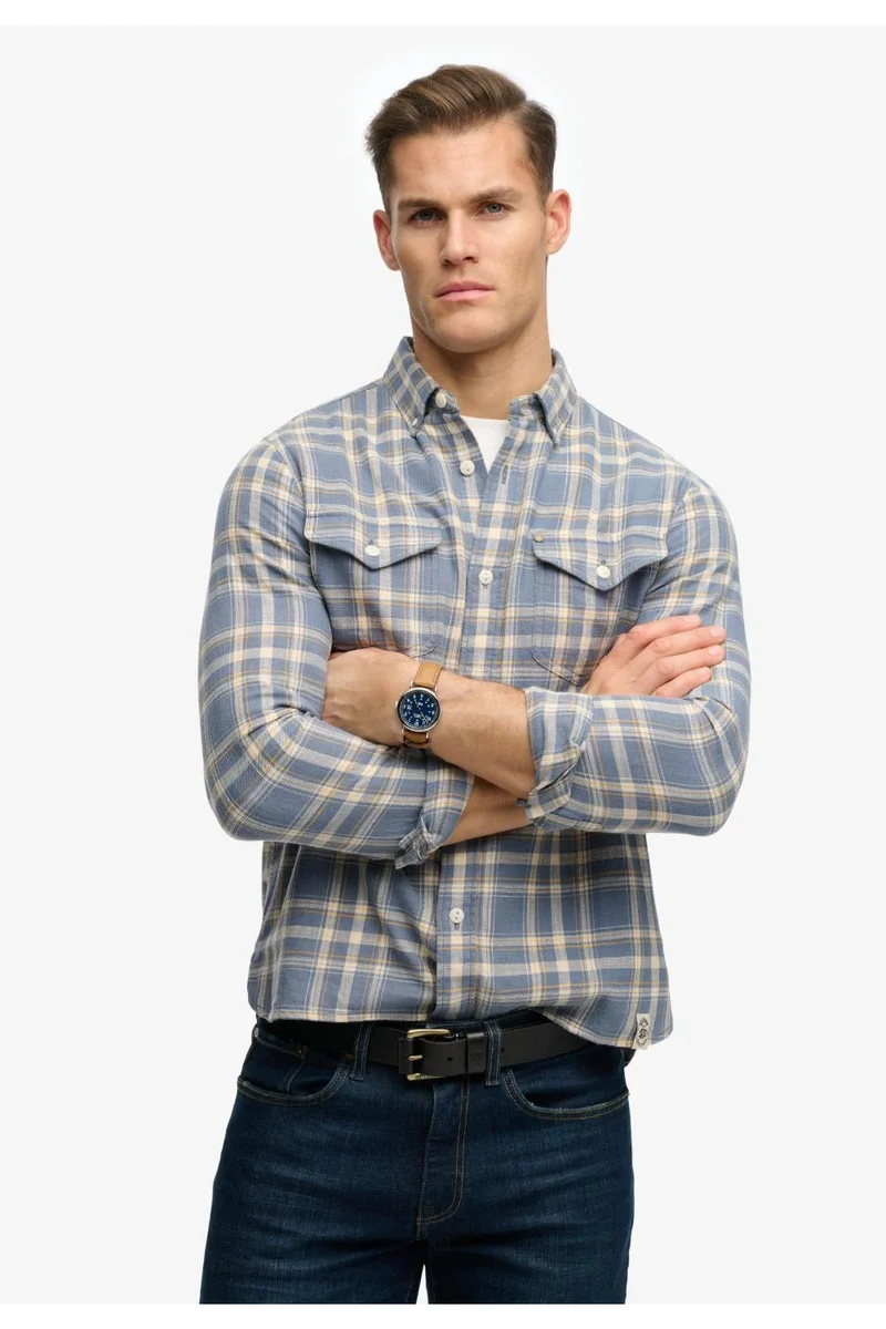 سوبر دراي The Merchant Store - Lite Check Shirt