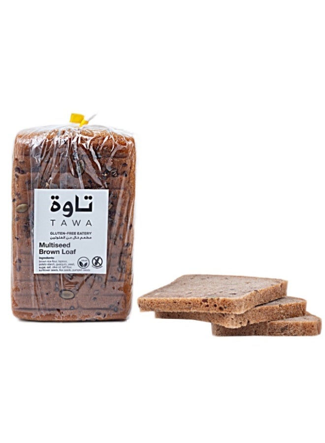 Brown Bread Sliced, Mutliseed - 700g, UAE