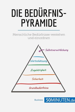 Die Bedürfnispyramide: Menschliche Bedürfnisse verstehen und einordnen - pzsku/Z84FE04CB28E5329F317FZ/45/1749025171/d9c9f6a3-a31e-4045-b122-fe9382da7cc2