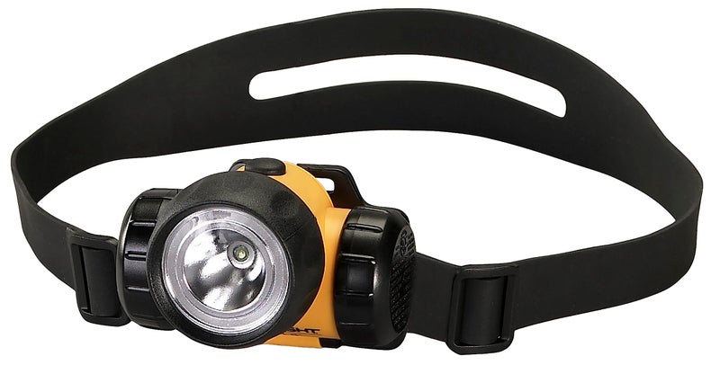 Streamlight 61200 3AA HAZ-LO Headlamp, Yellow - 120 Lumens - Image 1