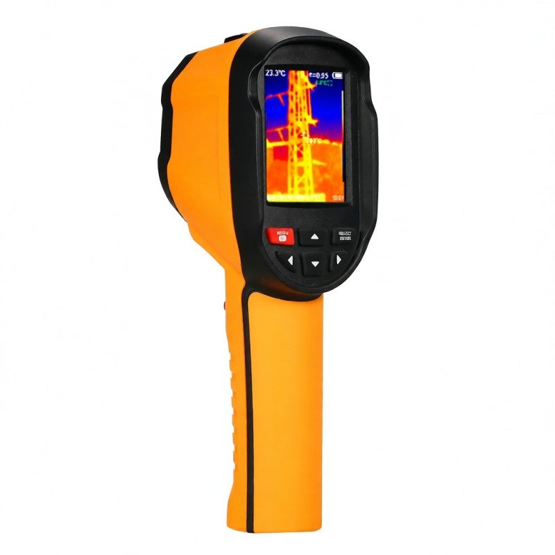 سمارت سنسور جهاز التصوير الحراري الذكي القابل لإعادة الشحن SMART SENSOR ST8550، كاميرا تصوير حراري محمولة باليد، مقياس حرارة بالأشعة تحت الحمراء مع شاشة LCD مقاس 2.8 بوصة، 5 لوحات ألوان، نطاق درجة حرارة من -25 إلى 550 درجة مئوية، دقة 120 × 90 - Image 1