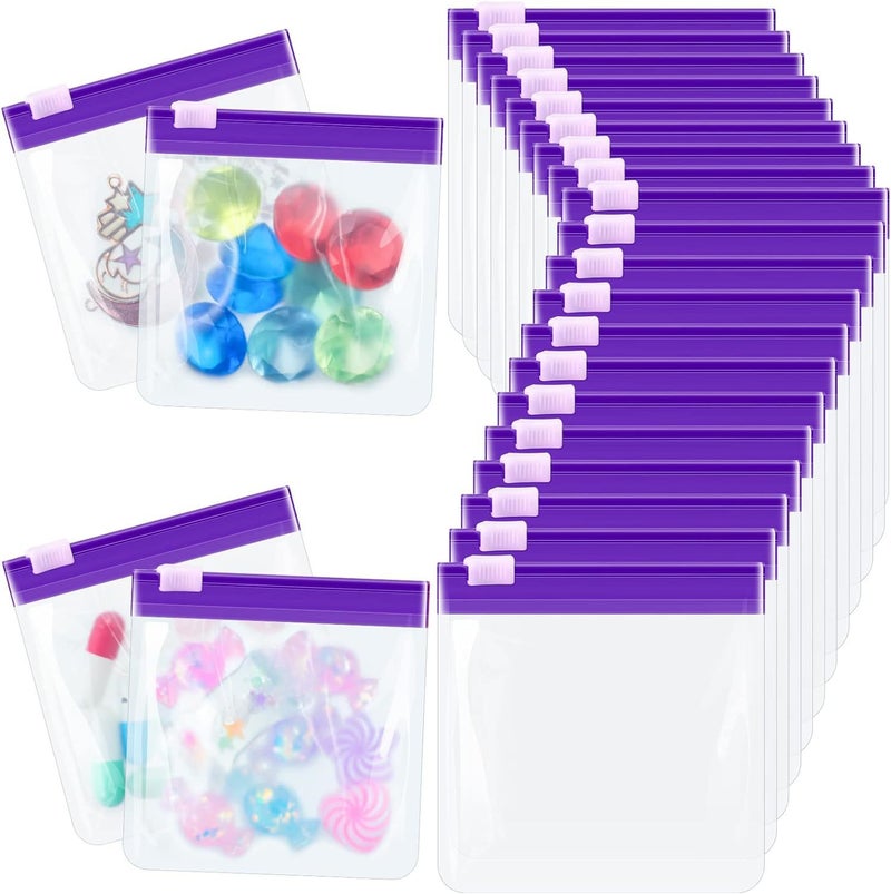 Colorful EVA Pill Pouch Travel Medicine Storage Bag Purple 