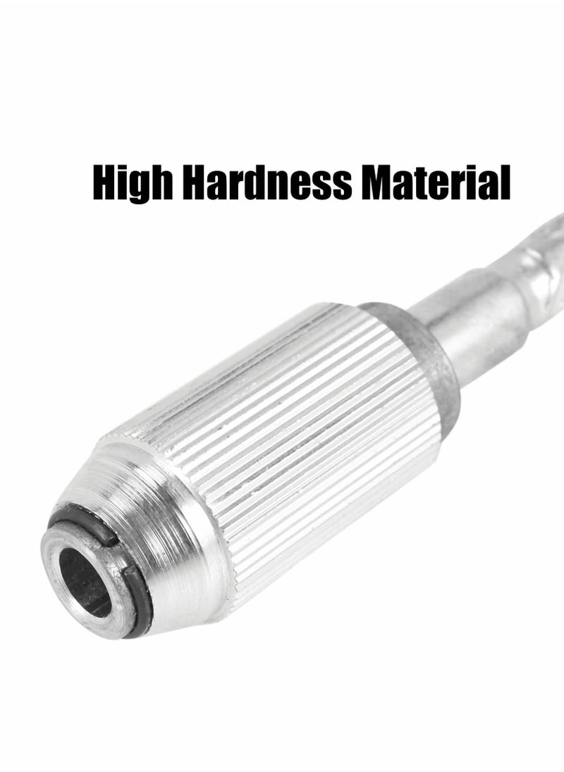 Y&D - Spiral Screw Driver, 260MM Hand Pressing Ratchet Screwdriver with 5 Pcs Bits Set, Push Pull - Image 1