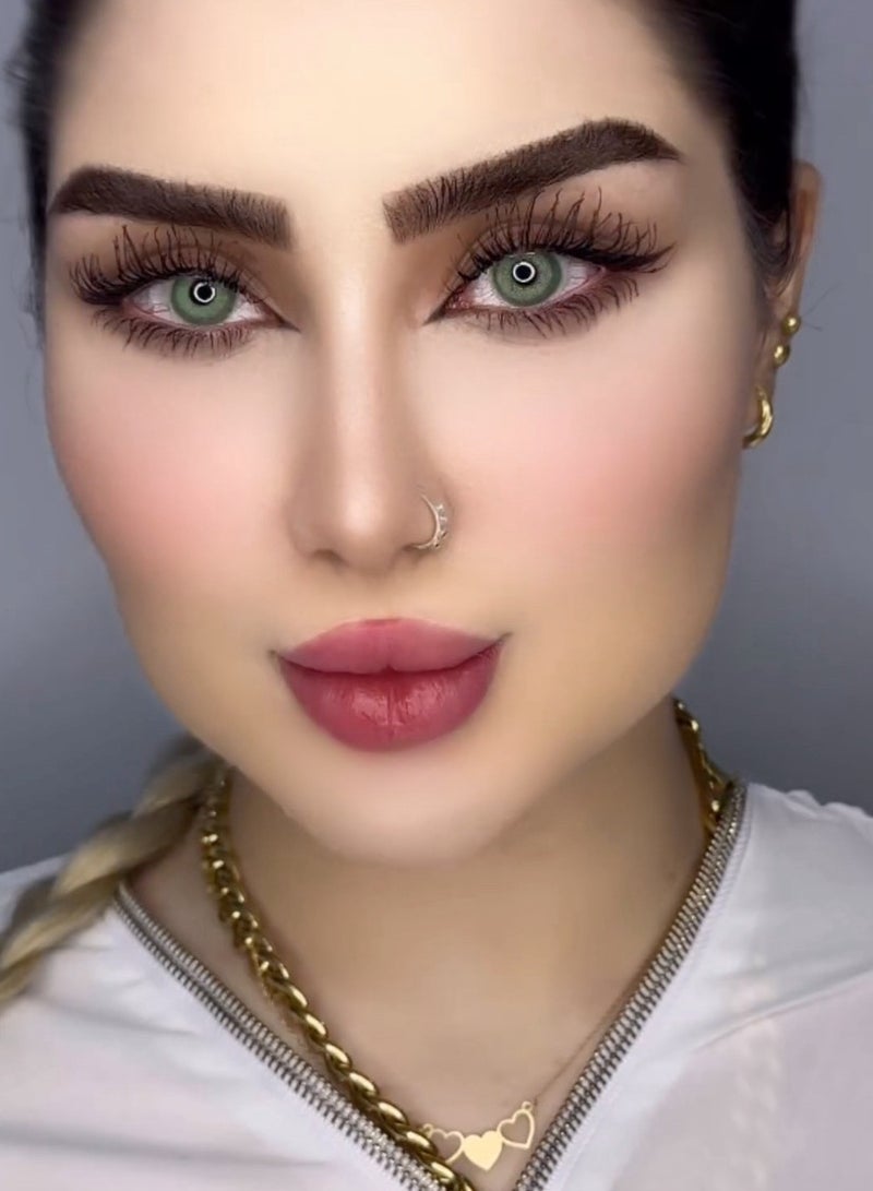 يونيبلينغ عدسات لاصقة ملونة سنوية أدوري الخضراء - Image 1