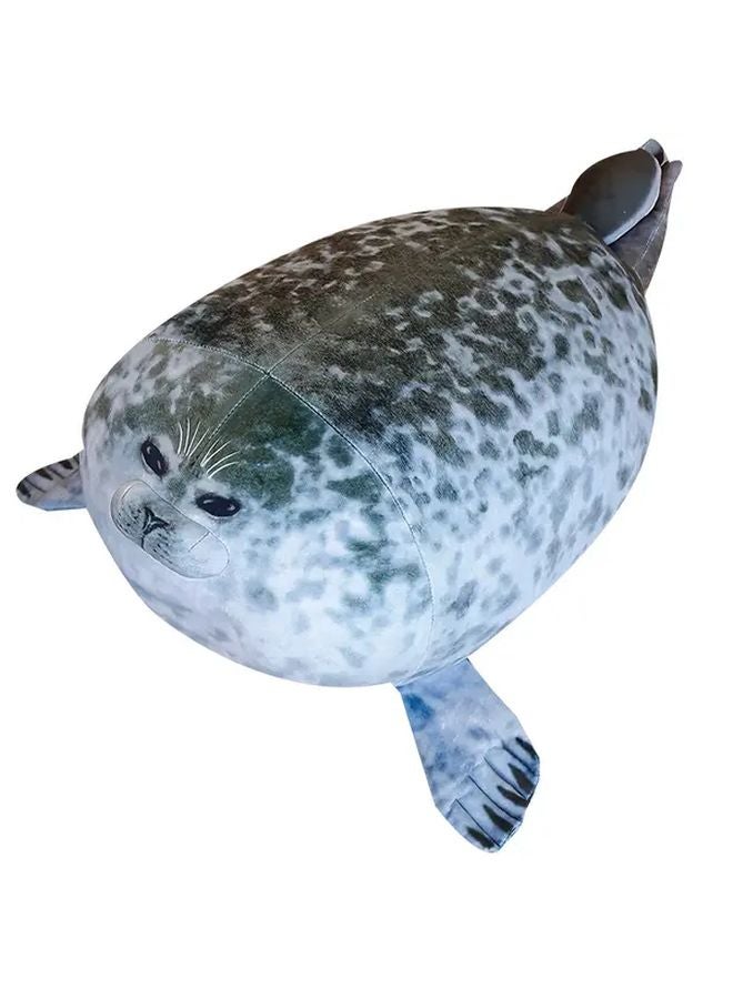 40cm Gray Seal Plush Toy Soft Sea Lion Stuffed Animal Birthday Gift Home Decor - Image 1