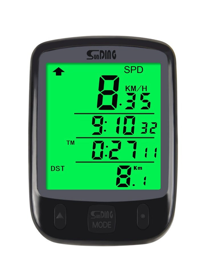 SunDING - Mountain Bike Road Bicycle Wireless Stopwatch Multifunctional Interface Waterproof Tachometer Riding Equipment Speedometer - Image 1