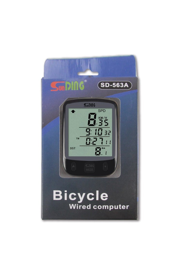 SunDING - Mountain Bike Road Bicycle Wireless Stopwatch Multifunctional Interface Waterproof Tachometer Riding Equipment Speedometer - Image 1