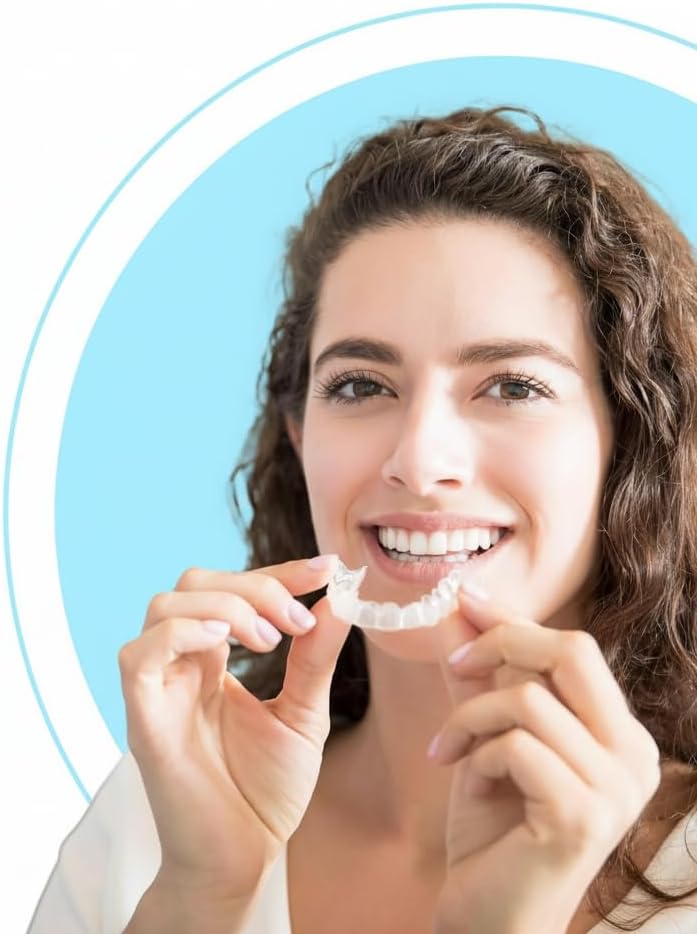 كاست ويف منظف أطقم الأسنان والمثبتات - تنظيف سريع في 30 ثانية، محلول تنظيف معبأ مسبقًا للسفر والمكتب والمدرسة، 50 مل × 10، نكهة العنب - Image 3