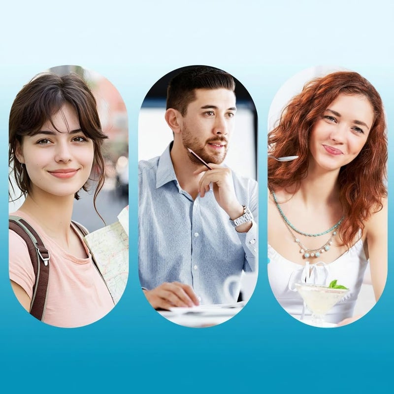 كاست ويف منظف أطقم الأسنان والمثبتات - تنظيف سريع في 30 ثانية، محلول تنظيف معبأ مسبقًا للسفر والمكتب والمدرسة، 50 مل × 10، نكهة العنب - Image 4
