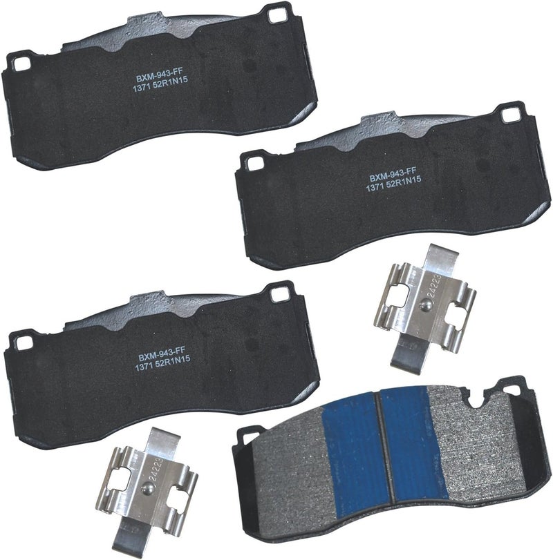 Bendix Premium SBM1371 Semi-Metallic Front Brake Pads for BMW 120i 2012, 125i 2008, 125i 2011, 125i 2013, 135i 2013-2008, 135is 2013, 323i 2009-2006, 325i 2013-2011, 328i 2013, 328i xDrive 2013 - Image 1