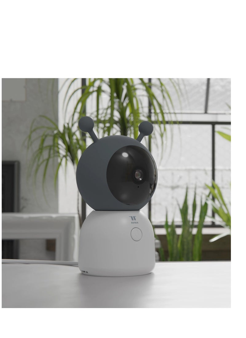 كاميرا ذكية لمراقبة الأطفال وشاشة BD300 تعمل مع تطبيق Google Alexa Tesla Home