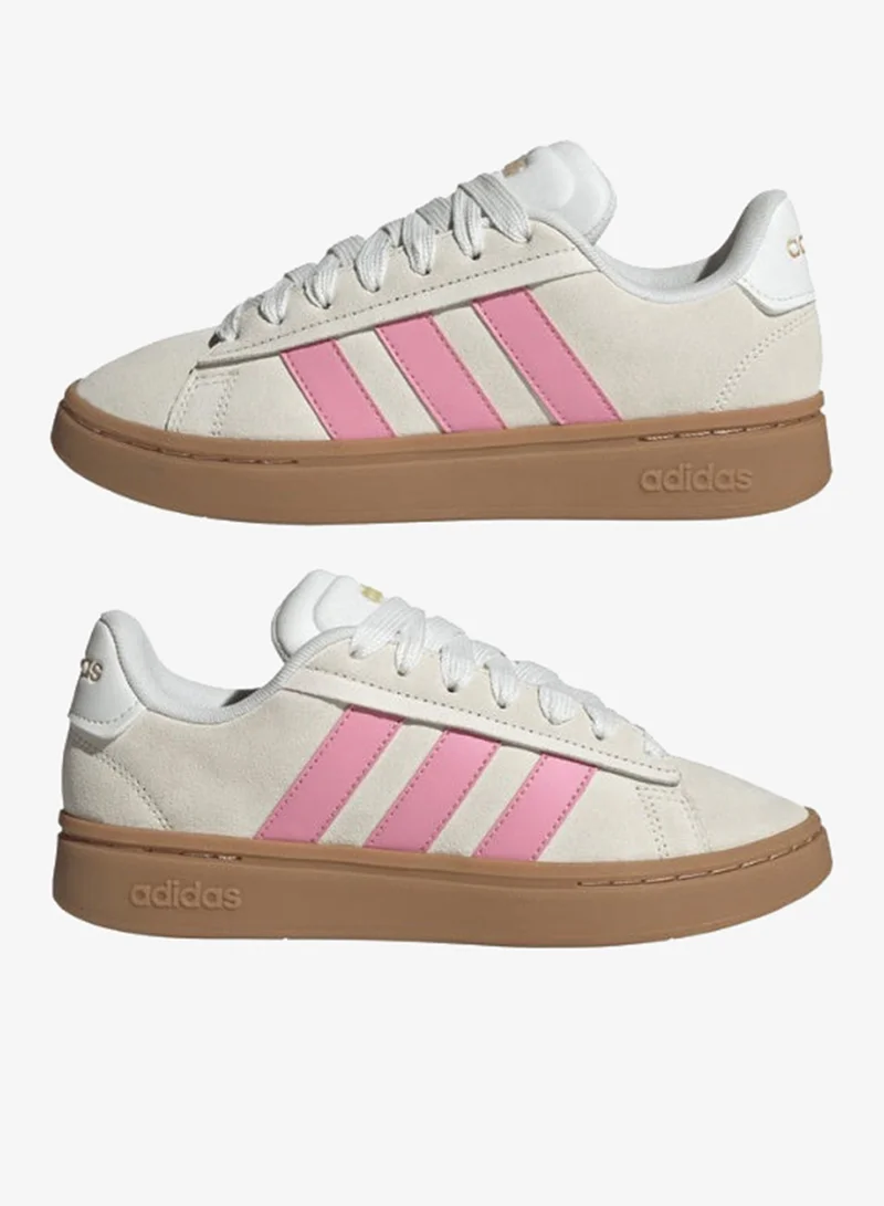 Adidas OWHITE/BLIPNK/GOLDMT Grand Court Alpha 00S Shoes for Women | Best Price UAE