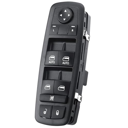 Ameetaa Front Driver Side Power Master Control Window Switch Compatible for 2009-2012 Dodge Ram 1500 2500 3500 OE Replace # 4602863AD 4602863AB 4602863AC 901-473 - Image 2