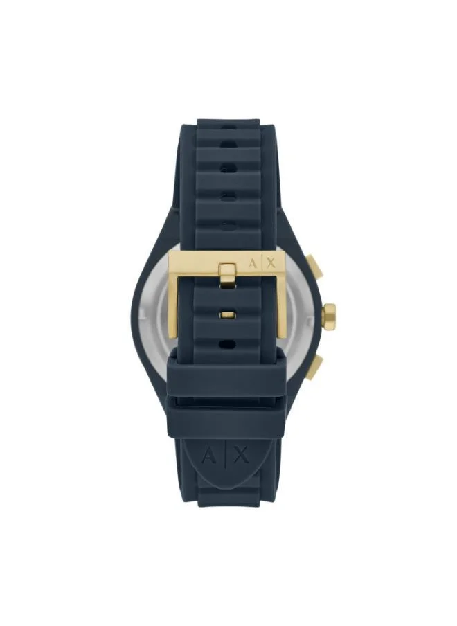 Armani Exchange Ax4168 Silicone Strap Analog Watch