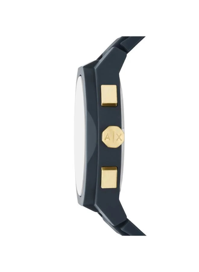 Armani Exchange Ax4168 Silicone Strap Analog Watch