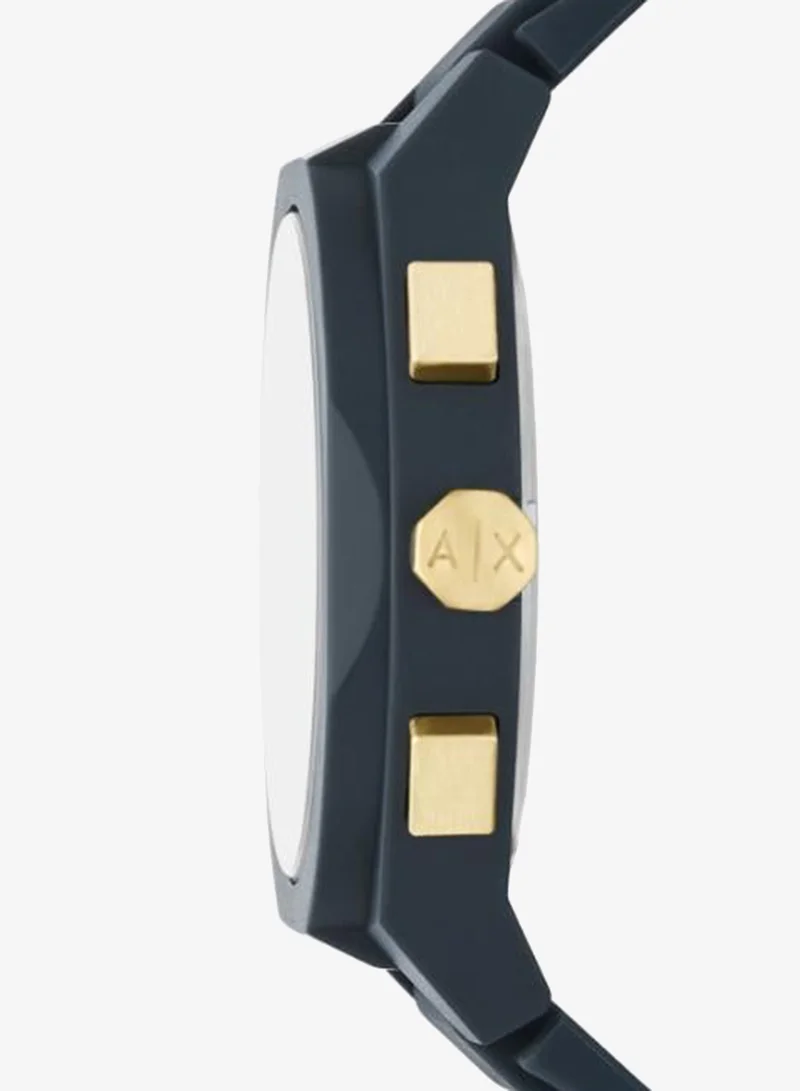 Armani Exchange  Ax4168 Silicone Strap Analog Watch for Men | Best Price UAE