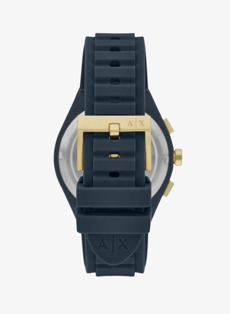 Armani Exchange Ax4168 Silicone Strap Analog Watch - Image 2