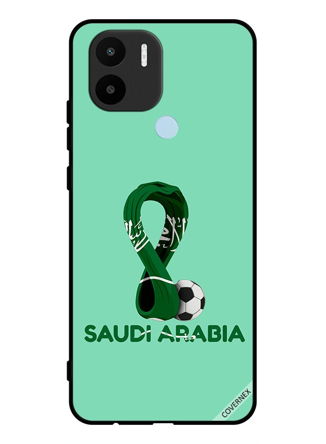 Covernex Protective Case Cover For Xiaomi Redmi A1 Plus Flag Of Saudi Arabia On Fifa Wc Qatar - Image 1