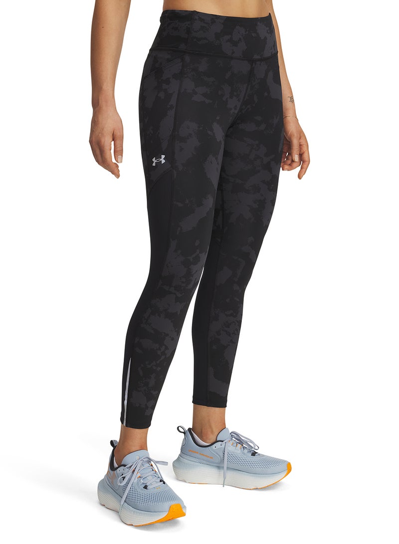 UNDER ARMOUR Launch Ankle Printed Tights - Image 1