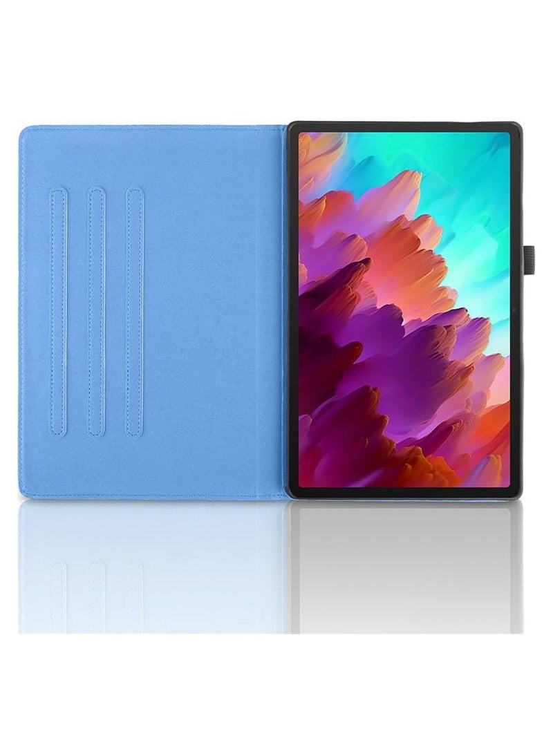 general Compatible with Lenovo Tab P12 12.7 inch 2023 (TB-370FU/TB-371FC) Tree of Life Tablet Case, TPU + PU Leather 360 Degree Rotative Kickstand Cover with Auto Wake/Sleep - Image 5